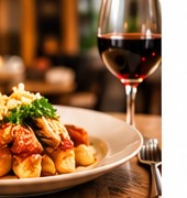 Prato de gastronomia, recorte da arte original